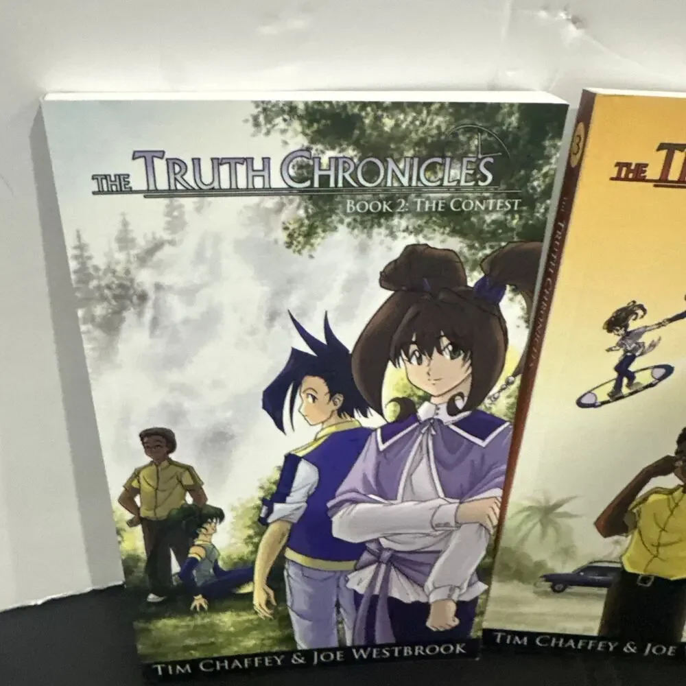 The Truth Chronicles Books 2 & 3 The Contest Rescue PB Tim Chaffey Lot Set